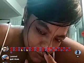 Hey, can you resist this Brazilian BBW teasing with big tits? Her webcam moves will blow your mind.