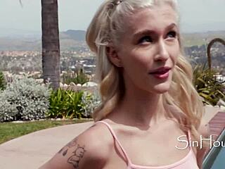 Cute Petite Teen Tries Anal First Time