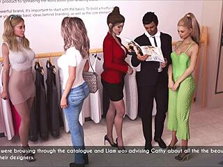 Stepmother’s secret affair in cartoon drama.