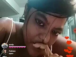 Hey, can you resist this Brazilian BBW teasing with big tits? Her webcam moves will blow your mind.