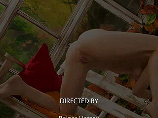 Blonde and Brunette Girls Perform Sexy Striptease Dancing Nude.