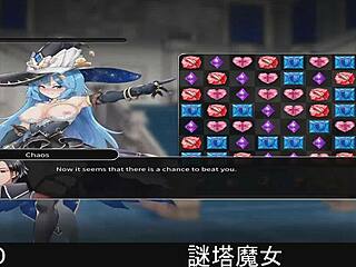 Emotional adventure in mystery tower witch