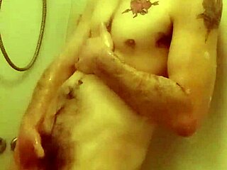 Watch her piss and masturbate in the shower.