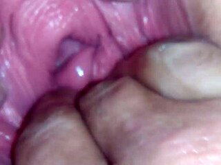 blonde teen exploring intimate moments with passion