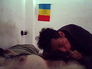 Good morning blowjob to hairy gay guy