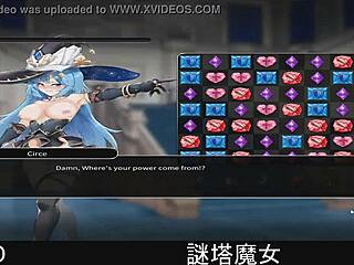 Emotional adventure in mystery tower witch