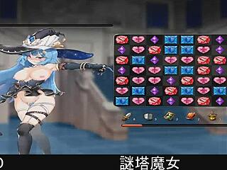 Emotional adventure in mystery tower witch