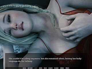 Prosí mě, abych ji přivedl k vyvrcholení v 3D anime hentai!