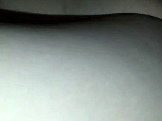 amateur couple tries anal sex for the first time at home