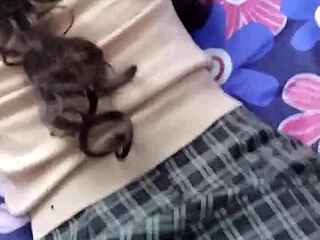 18-Year-Old Mexican Students Fucked In Uniforms By Older Man