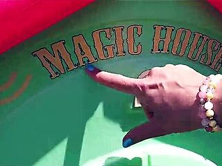 vicky milf sucking cum in croatia 😍