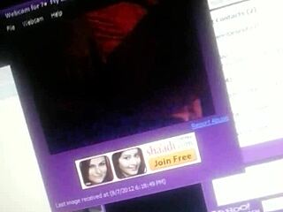 fingering webcam session.