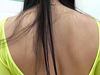 Petite asian rides cock then gets cum on face