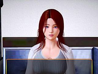 My new family episode with big tits and ass in hentai style