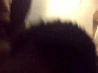 I gave him a sloppy blowjob and backshots till he cummed.