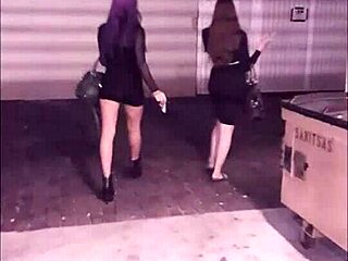 Goddesses Amadahy and Miskha Kick Balls Hard Outdoors