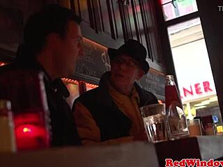 Redlight Eurobabe Masturbates Solo After Wild Sex with Tourist. Tattooed Hooker Gets Clothes Ripped in Hot Dutch Encounter!