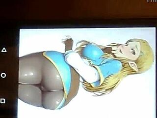 anime cum tribute to princess zelda