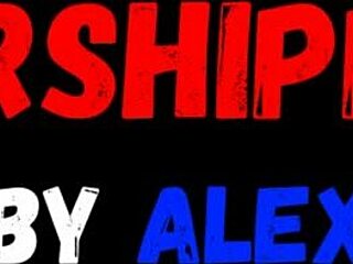 I worship her feet on the couch