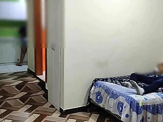 wife cleans while neighbor and i have fun