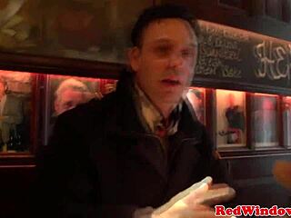 Redlight Eurobabe Masturbates Solo After Wild Sex with Tourist. Tattooed Hooker Gets Clothes Ripped in Hot Dutch Encounter!