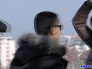 mature euro woman picks up stranger