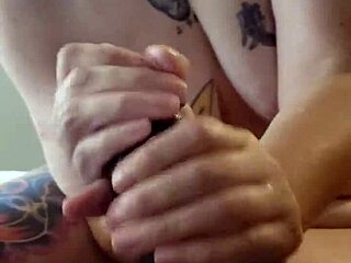 Watch this milf sucking that big black cock!