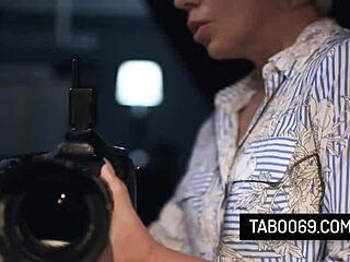 Cheating Husband Fucks Hot Milf Photographer Helena Locke Deep.