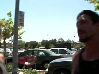 Asian Brunette Mia Lelani Goes to Shop, Sucks Big Cock, Receives Facial Cumshot in HD