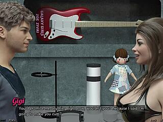 Stranded In Space: Big Cock Rips Open Cute Teen Clothes