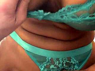 wife porn submitted by wifebucket - my perfect blonde wife in blue lace lingerie riding and sucking my cock until it explodes