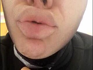 Kinky amateur in pantyhose fetish stockings panties nylon homemade comic