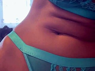 wife porn submitted by wifebucket - my perfect blonde wife in blue lace lingerie riding and sucking my cock until it explodes