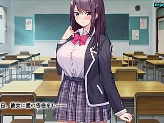 Anime love triangle unfolds in hentai style