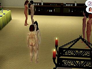 Cartoon Orgy In The Sims