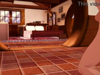 Angelic Barbara from Genshin Impact in a cute scene.