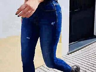 have you seen the sexiest walking ever on the street braless today?