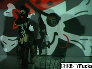 Christy Mack Feels Amazing Playing With Her Tight Wet Pussy