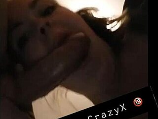 Wow, This Blonde Slut Sucks Me Hard!