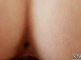 Blonde teen tied up after workout