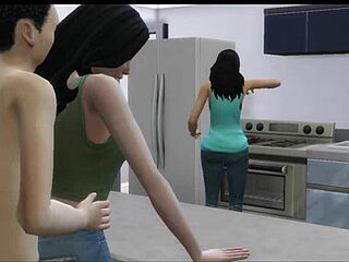 Stepsiblings Sneak Hard Anal Sex Secretly