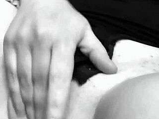 olivia masturbates alone with toys at home