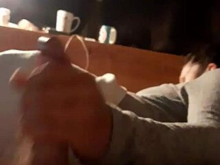 watch this latina give an amazing handjob!