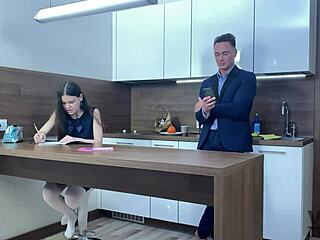 Hey, caught my stepsister with a dildo, now I’m in her tight ass!  