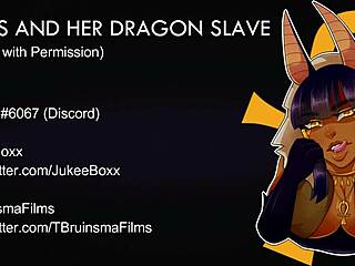 I love anubis and her dragon asmr domination