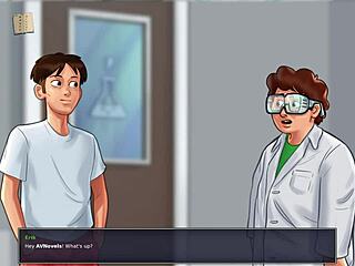 Chatting about Summertime Saga episode 183 with anime and hentai elements.