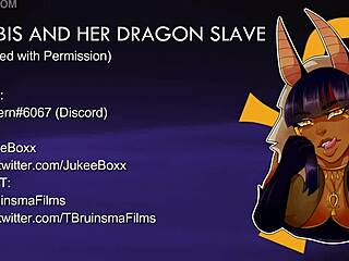 I love anubis and her dragon asmr domination