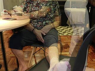 Juliacarioca teases in tight white leggings with tanned curves