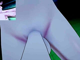 Stökig futanari-action i het hentai anal POV