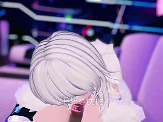 Pov Neo Wet Blowjob Leads To Public Fuck